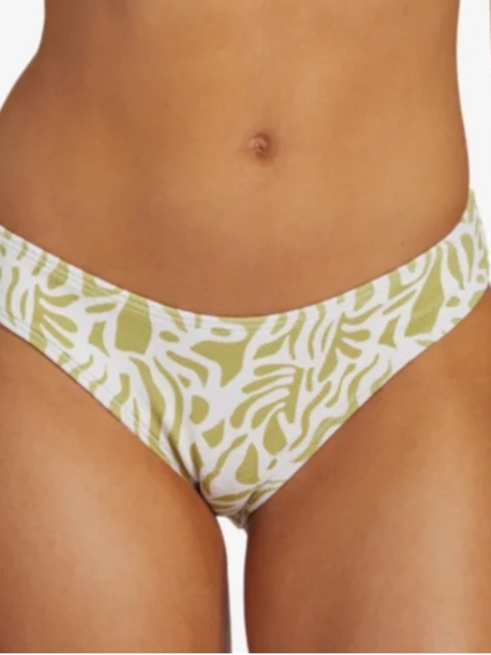 Billabong NWT Olive & White Printed Bikini Bottoms - Picture 2 of 5